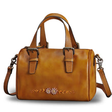 Load image into Gallery viewer, Genuine Leather Hand Painted Satchel LRTO-906
