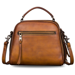 Genuine Leather Satchel A591