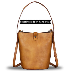 Genuine Leather Crossbody Bag W0747