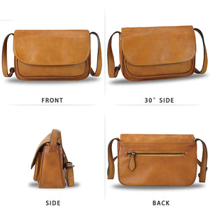 Genuine Leather Crossbody Bag Satchel LRTO-910