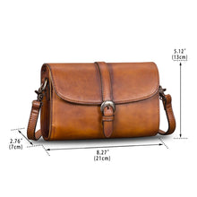 Load image into Gallery viewer, Genuine Leather Small Crossbody Bag A861
