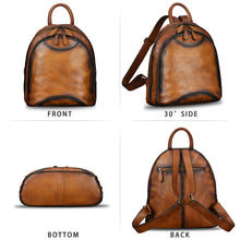 Load image into Gallery viewer, Genuine Leather Backpack A650
