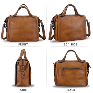 Genuine Leather Crossbody Bag Satchel LRTO-A503