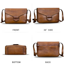 Load image into Gallery viewer, Genuine Leather Satchel A833
