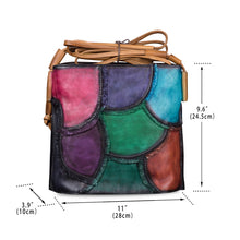 Load image into Gallery viewer, Genuine Leather Crossbody Bag W0036
