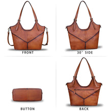 Load image into Gallery viewer, Genuine Leather Crossbody Bag Satchel A955
