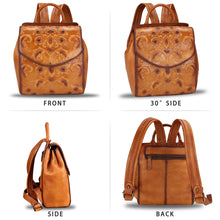 Load image into Gallery viewer, Genuine Leather Backpack LRTO-8208
