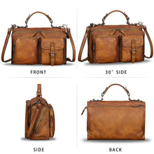 Load image into Gallery viewer, Genuine Leather Satchel A509
