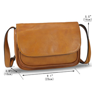 Genuine Leather Crossbody Bag Satchel LRTO-910