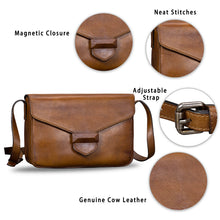 Load image into Gallery viewer, Genuine Leather Satchel A833
