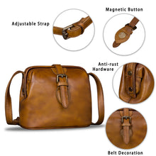 Load image into Gallery viewer, Genuine Leather Crossbody Bag A215
