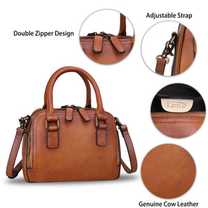 Genuine Leather Small Crossbody Bag Satchel LRTO-A593