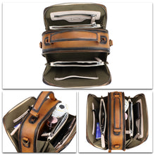 Load image into Gallery viewer, Genuine Leather Hand Painted Satchel LRTO-700
