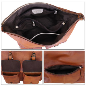 Genuine Leather Crossbody Bag Satchel A952