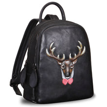 Load image into Gallery viewer, Genuine Leather Backpack W0986
