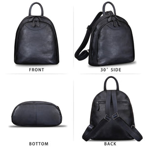 Genuine Leather Backpack A650