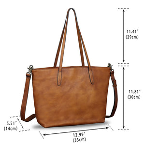 Genuine Leather Crossbody Bag Satchel C918