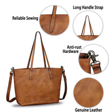 Load image into Gallery viewer, Genuine Leather Crossbody Bag Satchel C918
