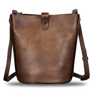 Genuine Leather Crossbody Bag W0747