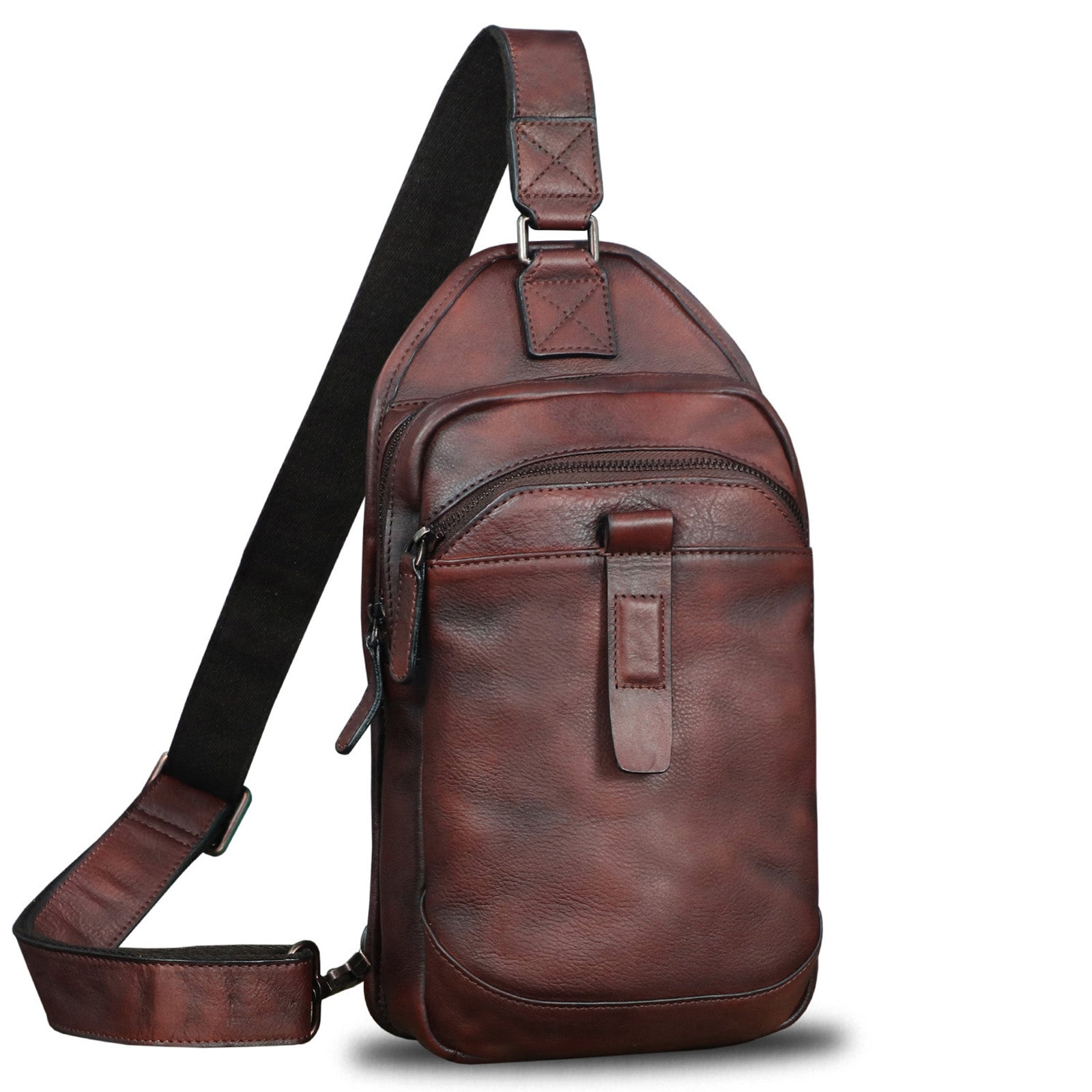 Faux Leather Sling Bag For Men & Women – Redhorns