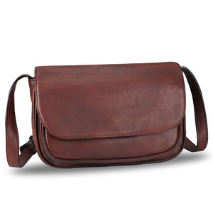 Genuine Leather Crossbody Bag Satchel LRTO-910