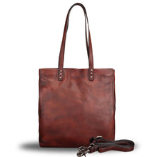Load image into Gallery viewer, Genuine Leather Tote Bag Satchel Shoulder Bag Purse
