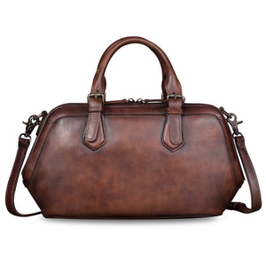 Genuine Leather Satchel A269