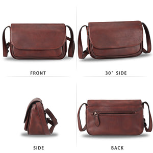 Genuine Leather Crossbody Bag Satchel LRTO-910