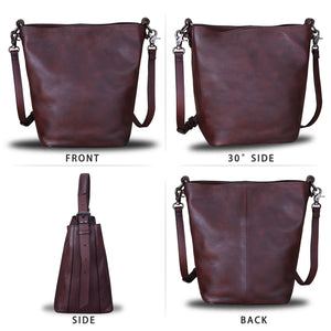 LRTO Genuine Leather Satchel LRTO-A817