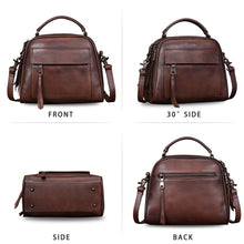 Load image into Gallery viewer, Genuine Leather Satchel A591
