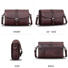 Load image into Gallery viewer, Genuine Leather Small Crossbody Bag A861
