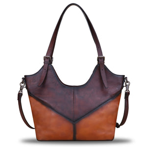 Genuine Leather Crossbody Bag Satchel A955