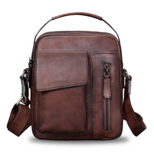 Load image into Gallery viewer, Genuine Leather Crossbody Messenger Bag A688
