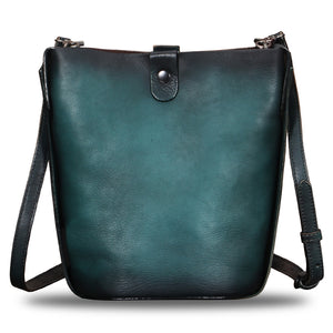 Genuine Leather Crossbody Bag W0747