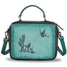 Load image into Gallery viewer, Genuine Leather Hand Painted Satchel LRTO-700
