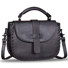 Load image into Gallery viewer, Genuine Leather Crossbody Satchel A291
