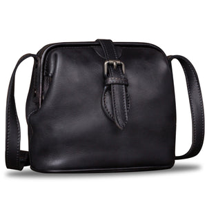 Genuine Leather Crossbody Bag A215