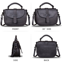 Load image into Gallery viewer, Genuine Leather Crossbody Satchel A291
