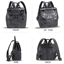 Load image into Gallery viewer, Genuine Leather Backpack LRTO-8208
