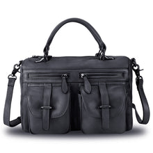 Load image into Gallery viewer, Genuine Leather Satchel A592
