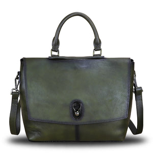 Genuine Leather Crossbody Bag Satchel LRTO-706