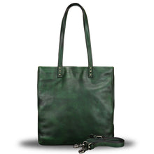 Load image into Gallery viewer, Genuine Leather Tote Bag Satchel Shoulder Bag Purse
