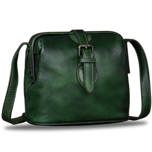 Genuine Leather Crossbody Bag A215