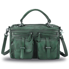 Load image into Gallery viewer, Genuine Leather Satchel A592
