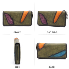 Load image into Gallery viewer, Genuine Leather Embossing Wallet S0128
