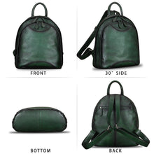 Load image into Gallery viewer, Genuine Leather Backpack A650
