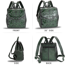 Load image into Gallery viewer, Genuine Leather Backpack LRTO-8208
