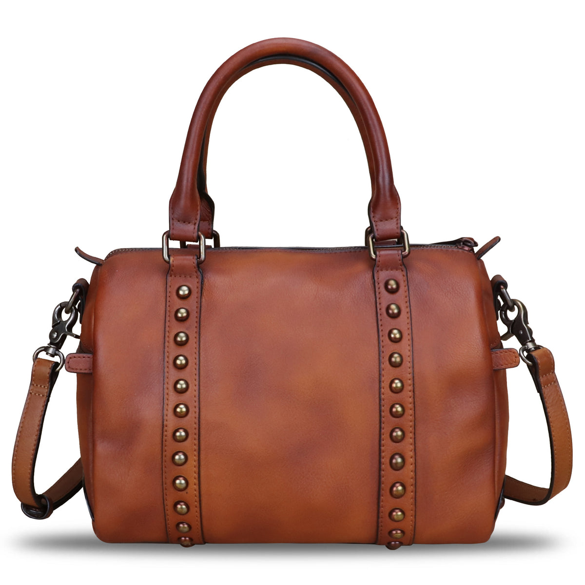 Genuine Leather Crossbody Bag Satchel for Women Handbag Purse – IVTG