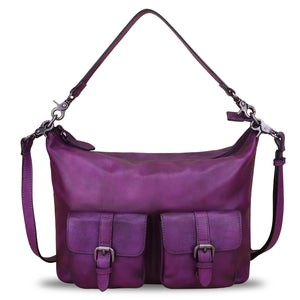 Genuine Leather Crossbody Bag Satchel A952