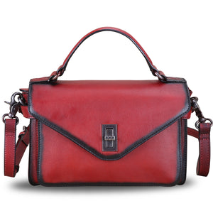 Genuine Leather Crossbody Bag Satchel LRTO-A815